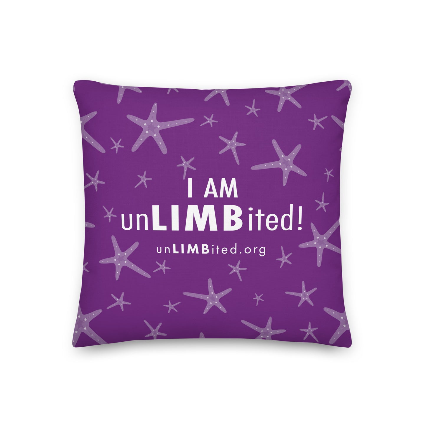 unLIMBited Throw Pillow