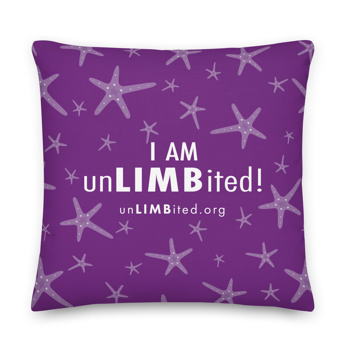 unLIMBited Throw Pillow