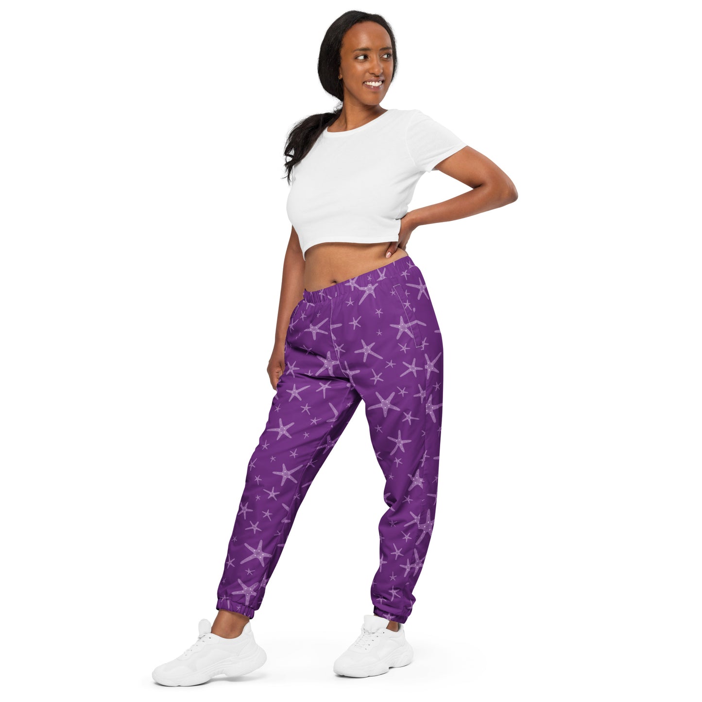 unLIMBited Purple Starfish Unisex Track Pants