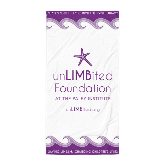 unLIMBited White Beach Towel