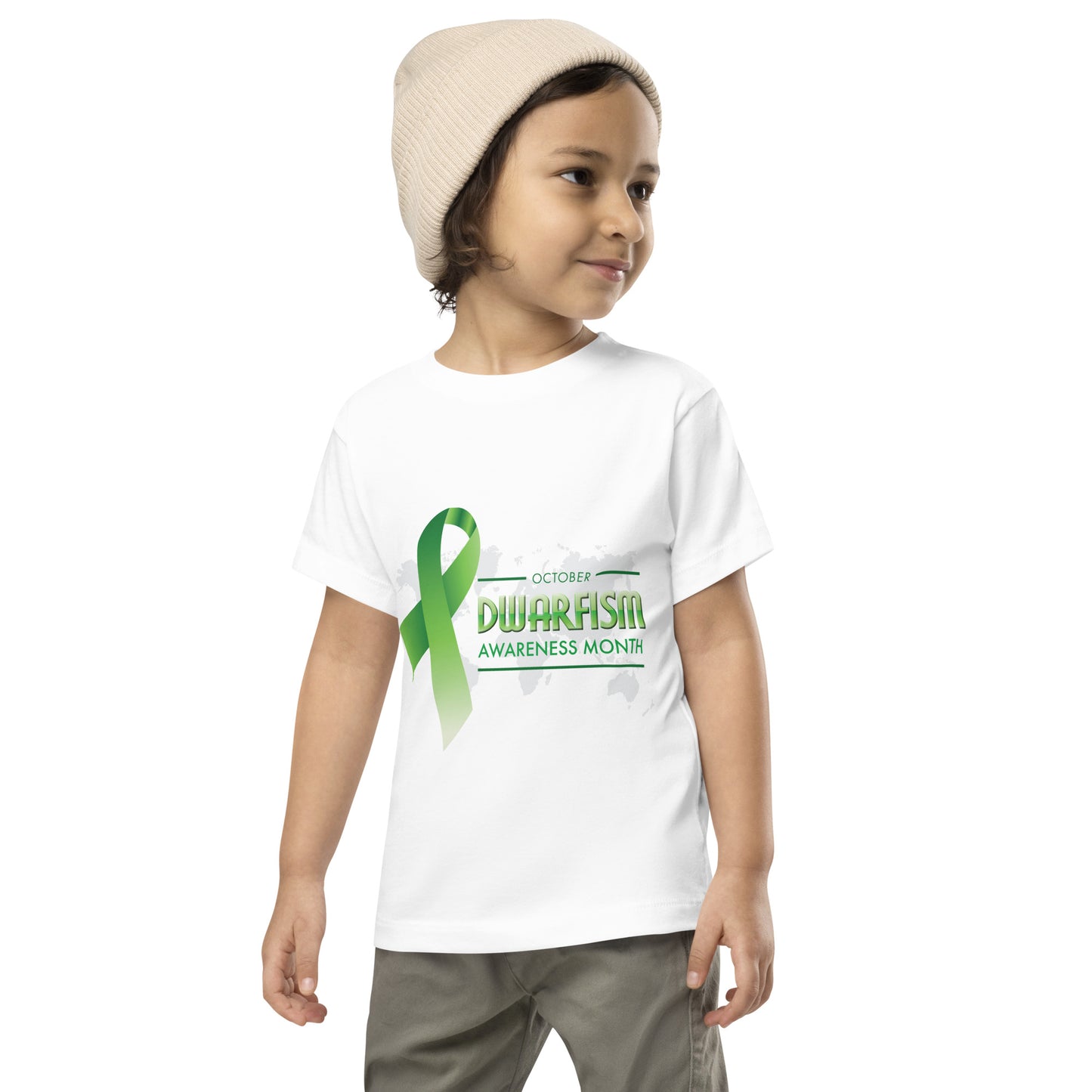 Dwarfism Awareness Month Toddler Short Sleeve Tee