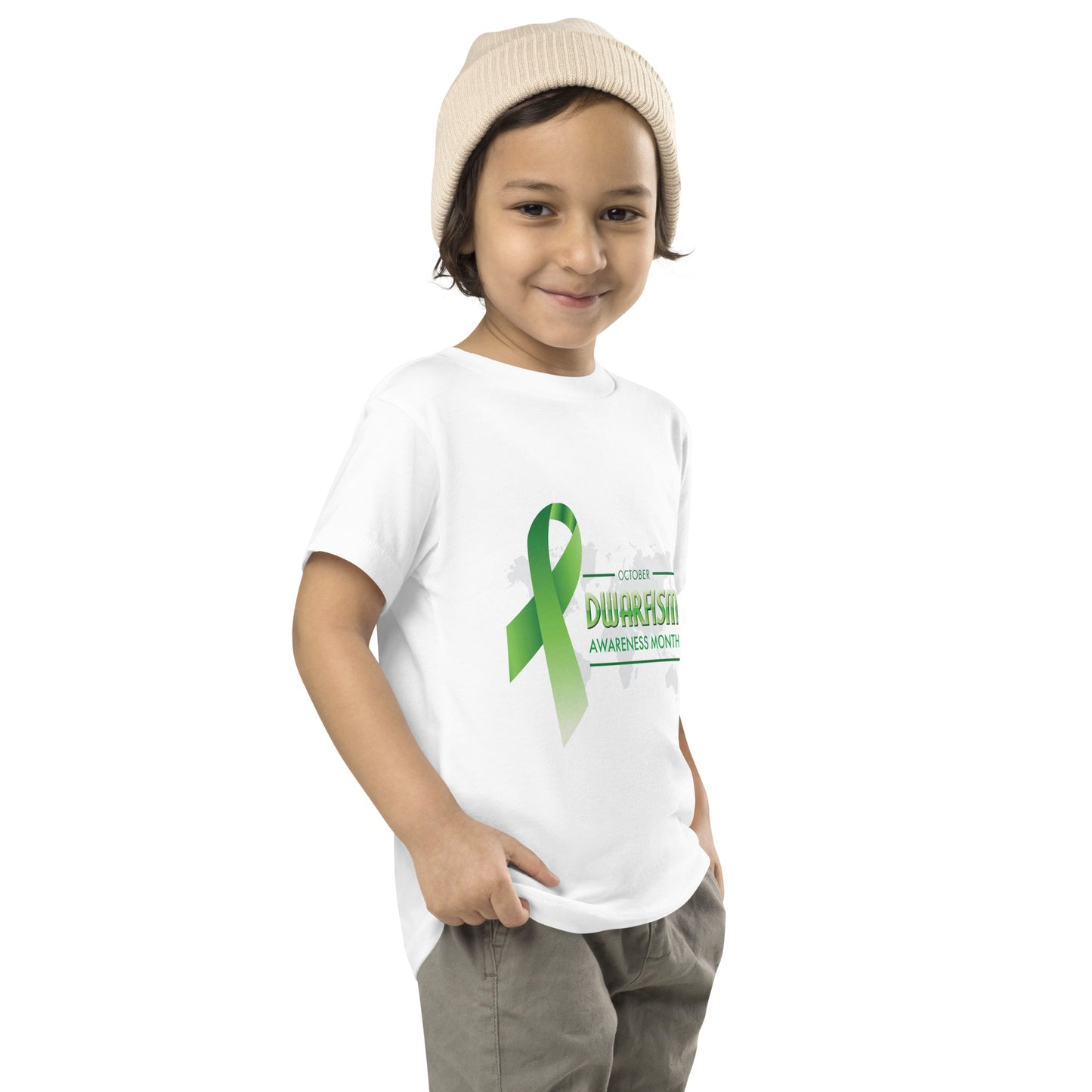Dwarfism Awareness Month Toddler Short Sleeve Tee