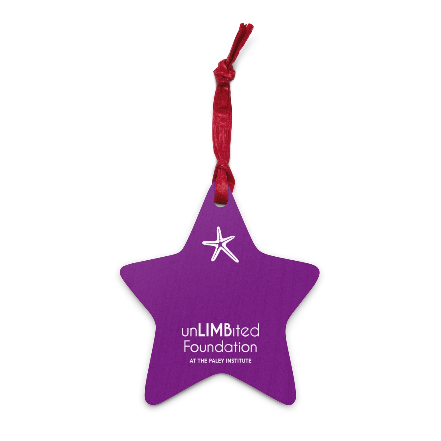 I am unLIMBited Wooden Ornament
