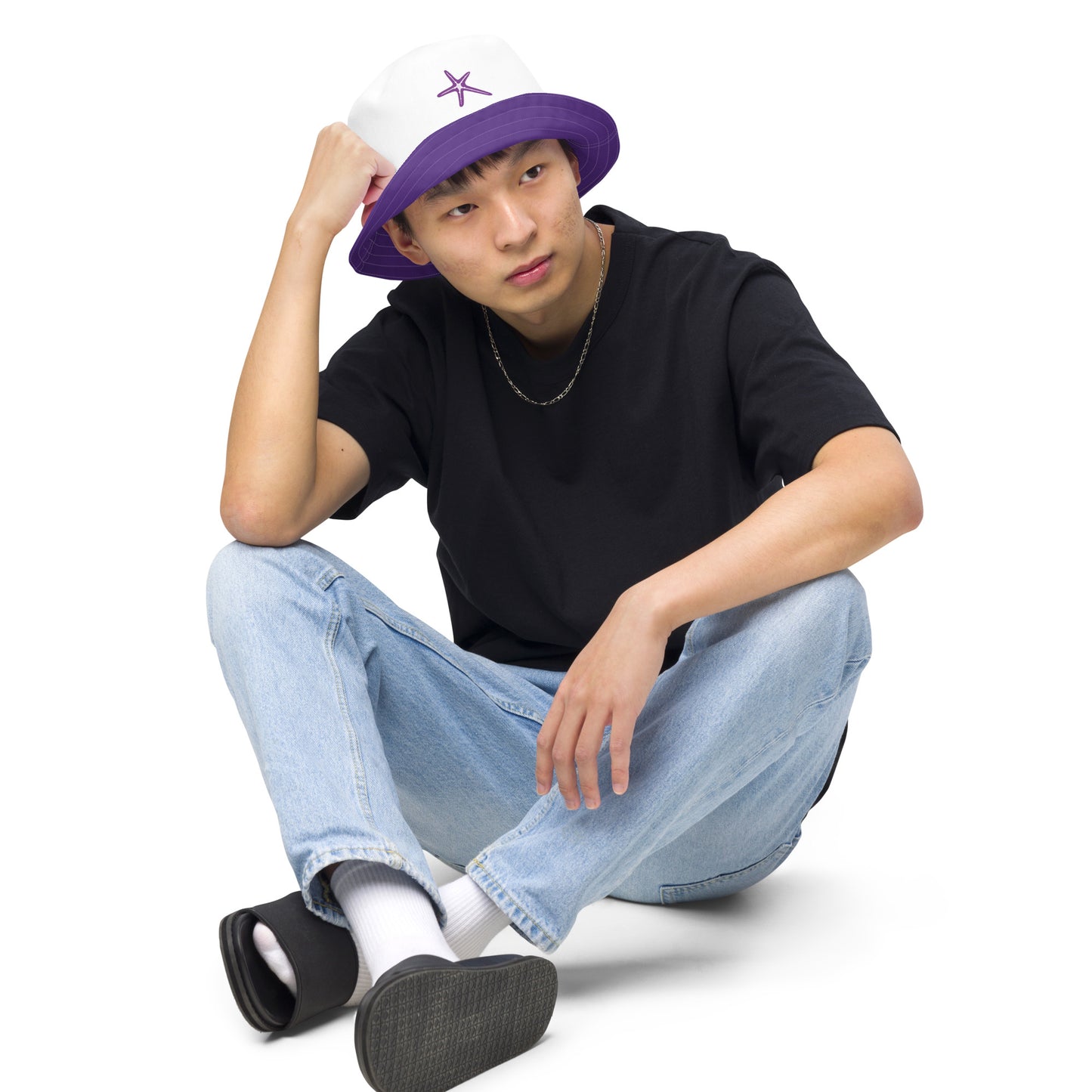 unLIMBited Starfish Logo Reversible bucket hat