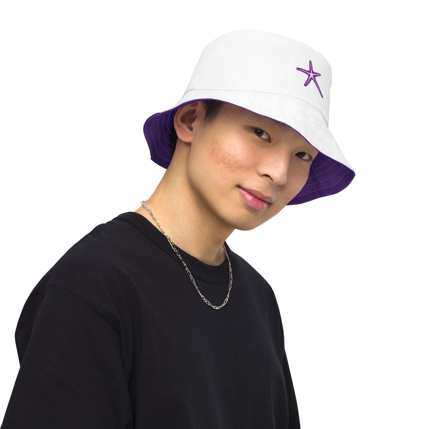 unLIMBited Starfish Logo Reversible bucket hat